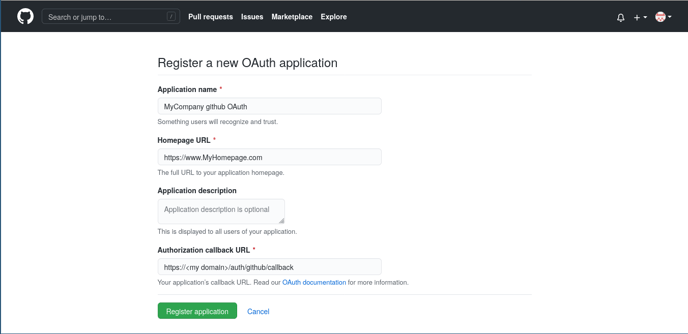 Create GitHub OAuth-App for CI Fuzz